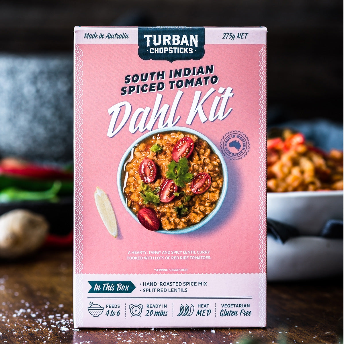 South Indian Spiced Tomato Dahl