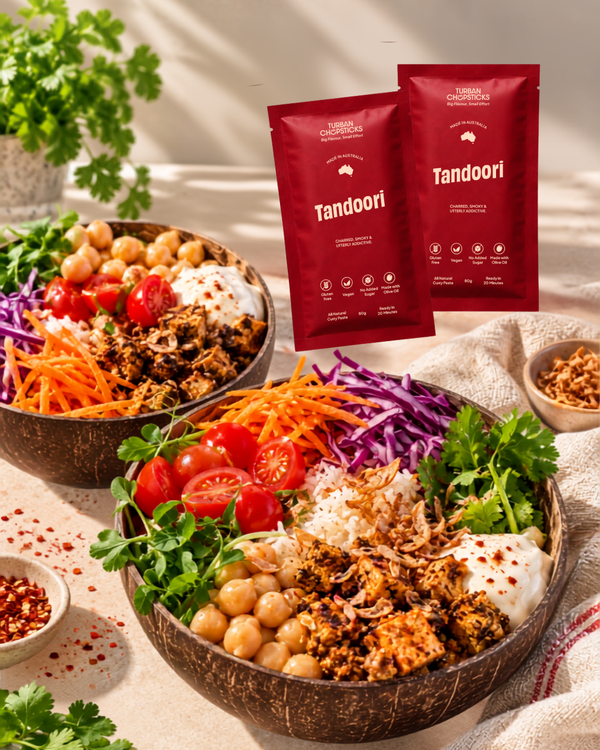 High-Protein Tandoori Tofu Bowl 
