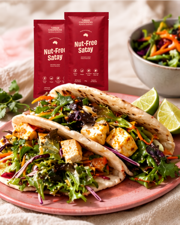 Nut-Free Satay Gado-Gado Crunch Salad 