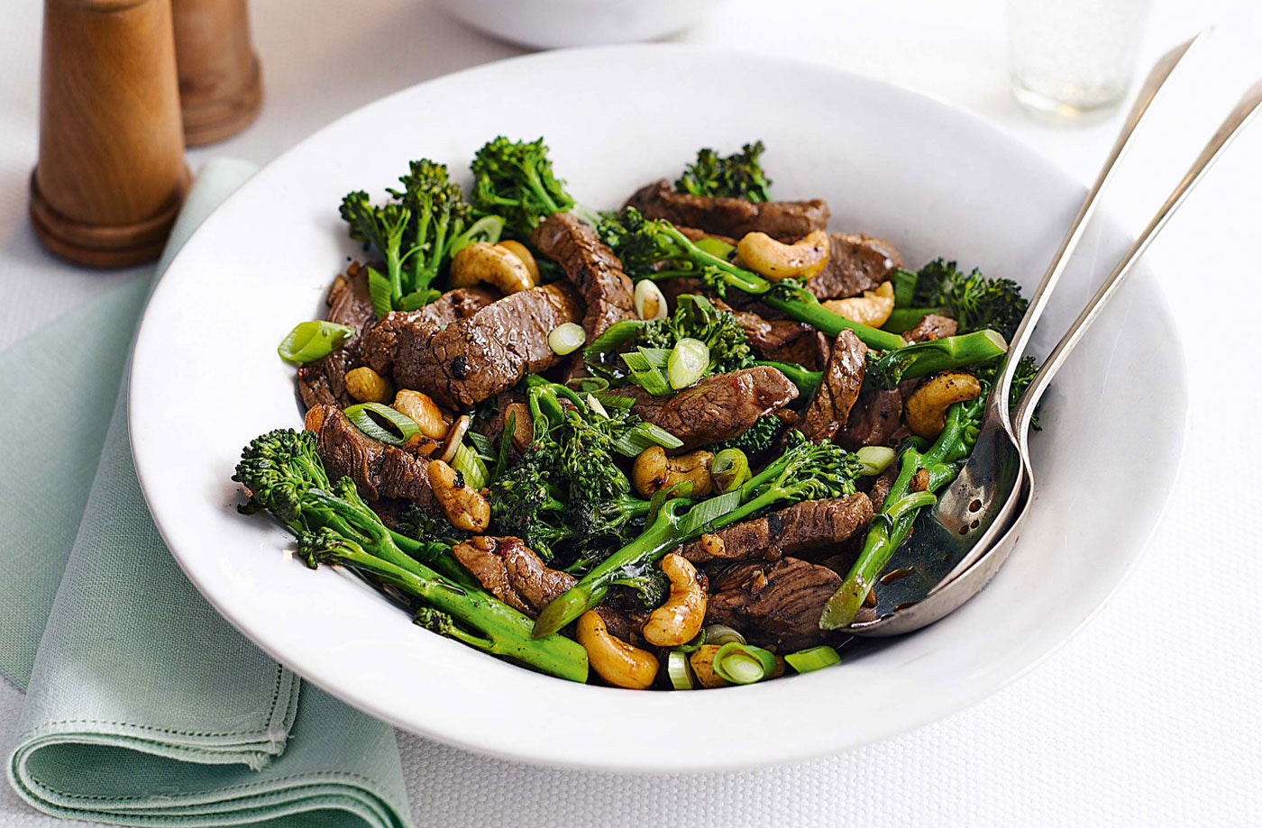 Thai Beef and Cashew Stir Fry