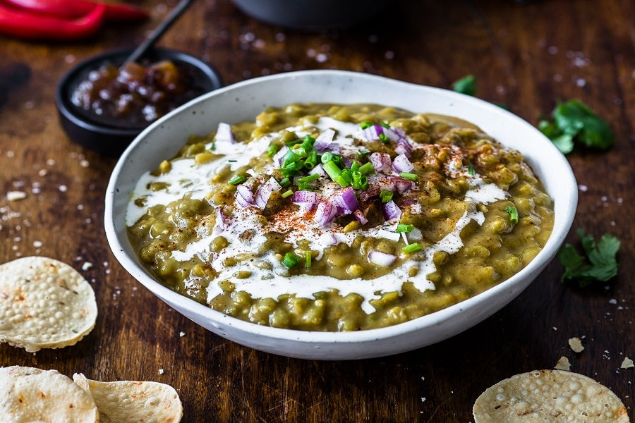 Green Pea Coconut Dahl