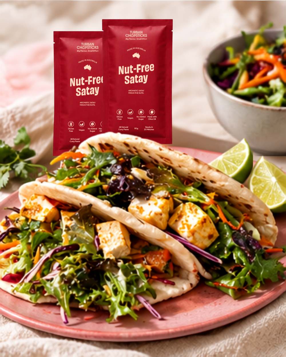 Nut-Free Satay Gado-Gado Crunch Salad 