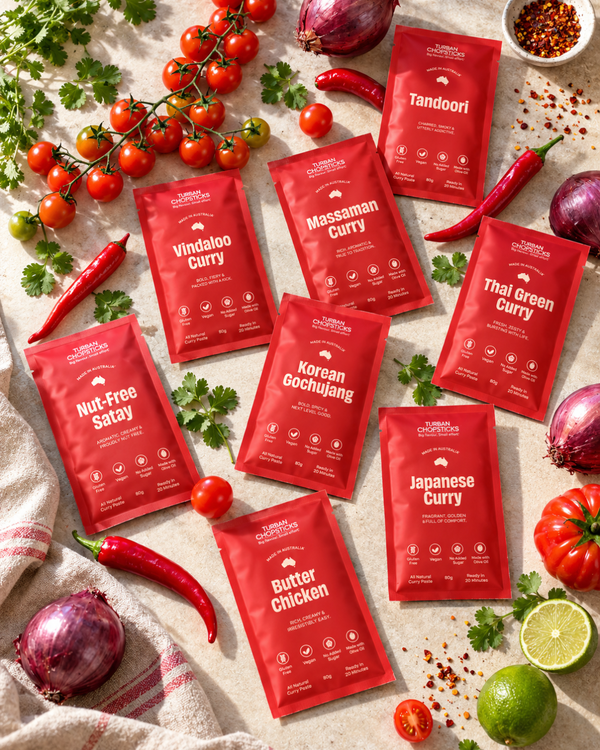 8-Flavour Curry Paste Sachet Bundle