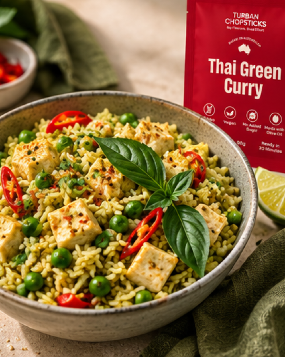 Thai Green Curry Fried Rice