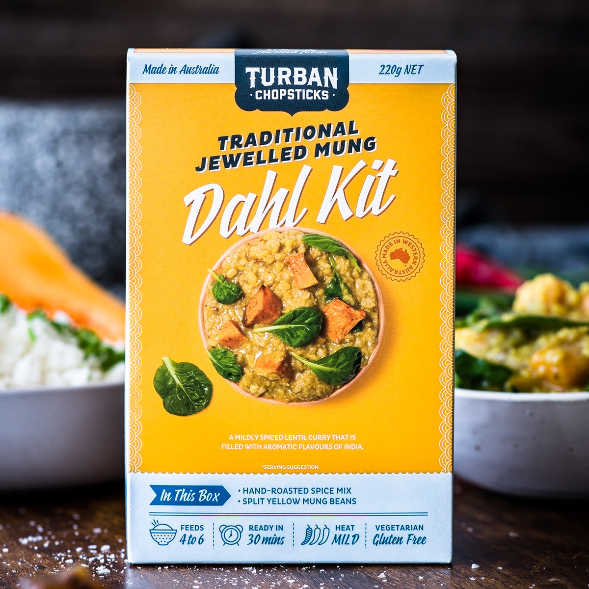 Traditional Jewelled Mung Dahl Kit 220g